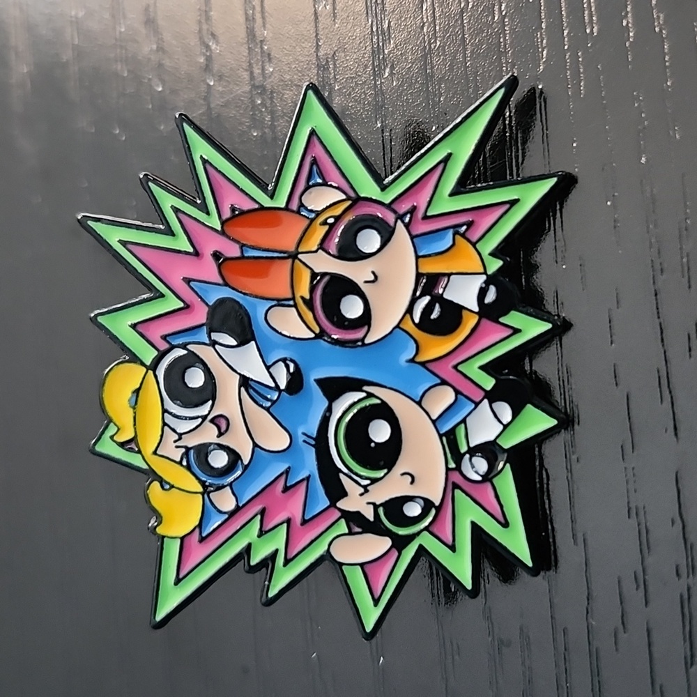 Cartoon Network Powerpuff Girls Enamel Pin